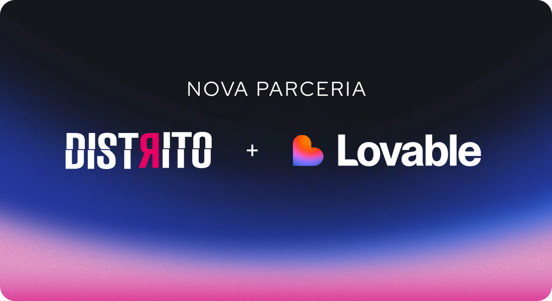 Lovable e Distrito firmam parceria para formar profissionais em vibe coding